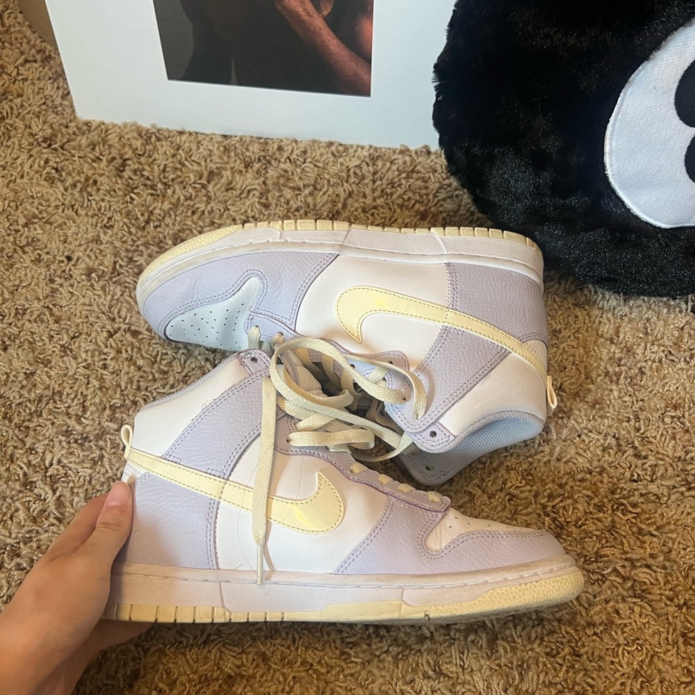 🦢✨ Nike Dunk High in Soft Pastels ✨🦢
